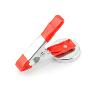 4" Metal Spring Clamp with Magnet