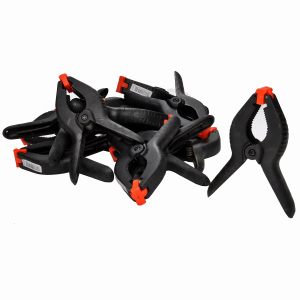 15 pc. 6 1/2" Plastic Spring Clamps