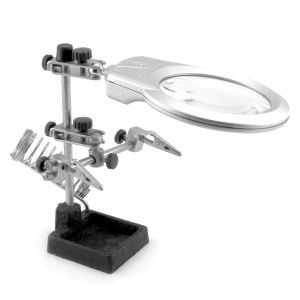 Helping Hands Magnifier w/ Soldering Station & LED light