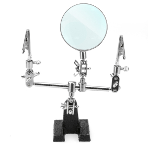 Helping Hands, w/ Magnifying Glass