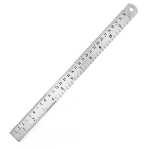 12" Steel Ruler