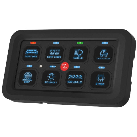 Bulldog Winch 20445 8 Gang Switch Panel System - Image 4
