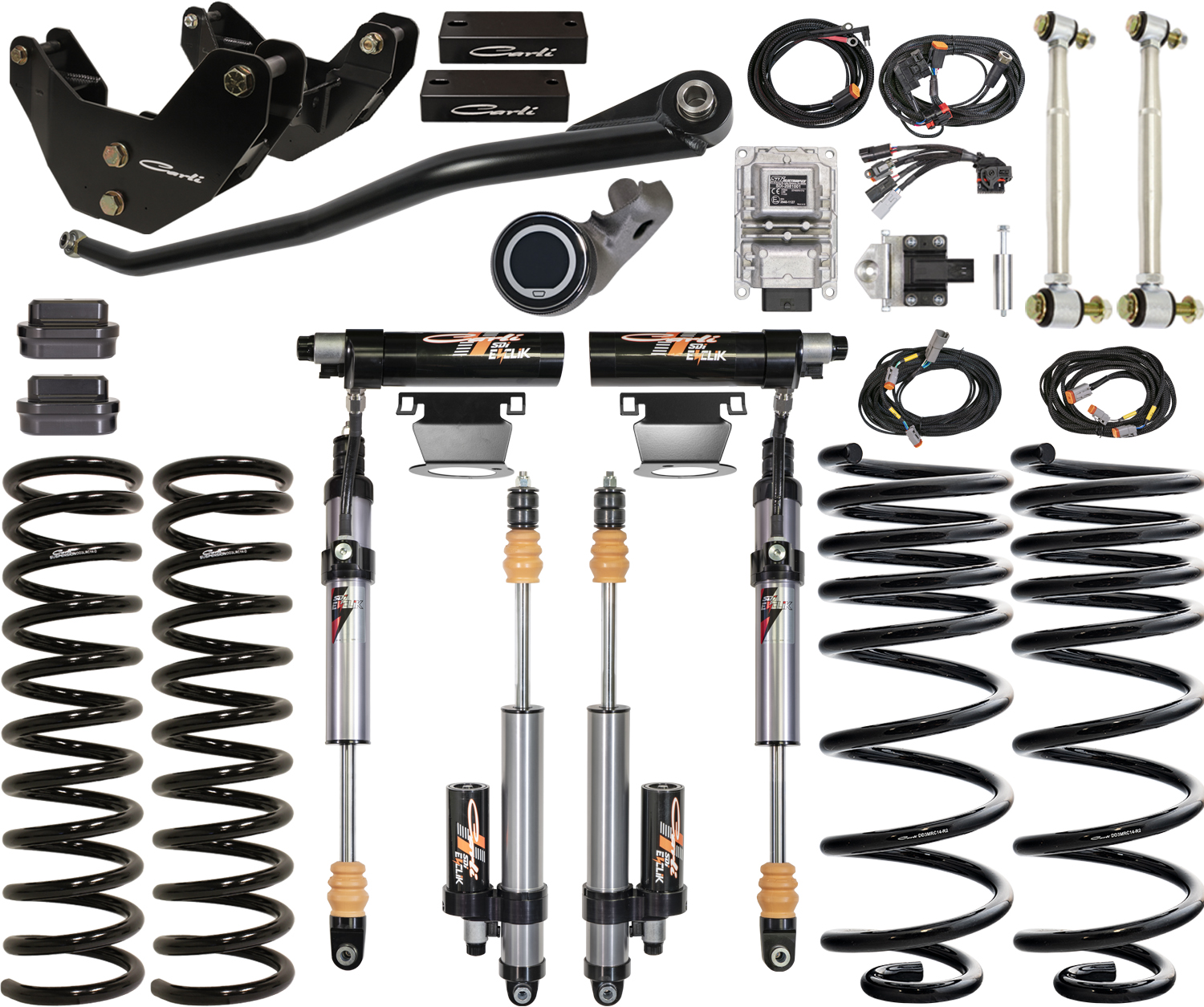 CARLI 19-23 RAM 2500 4X4 DIESEL 3.25" LIFT EVENTURE SYSTEM