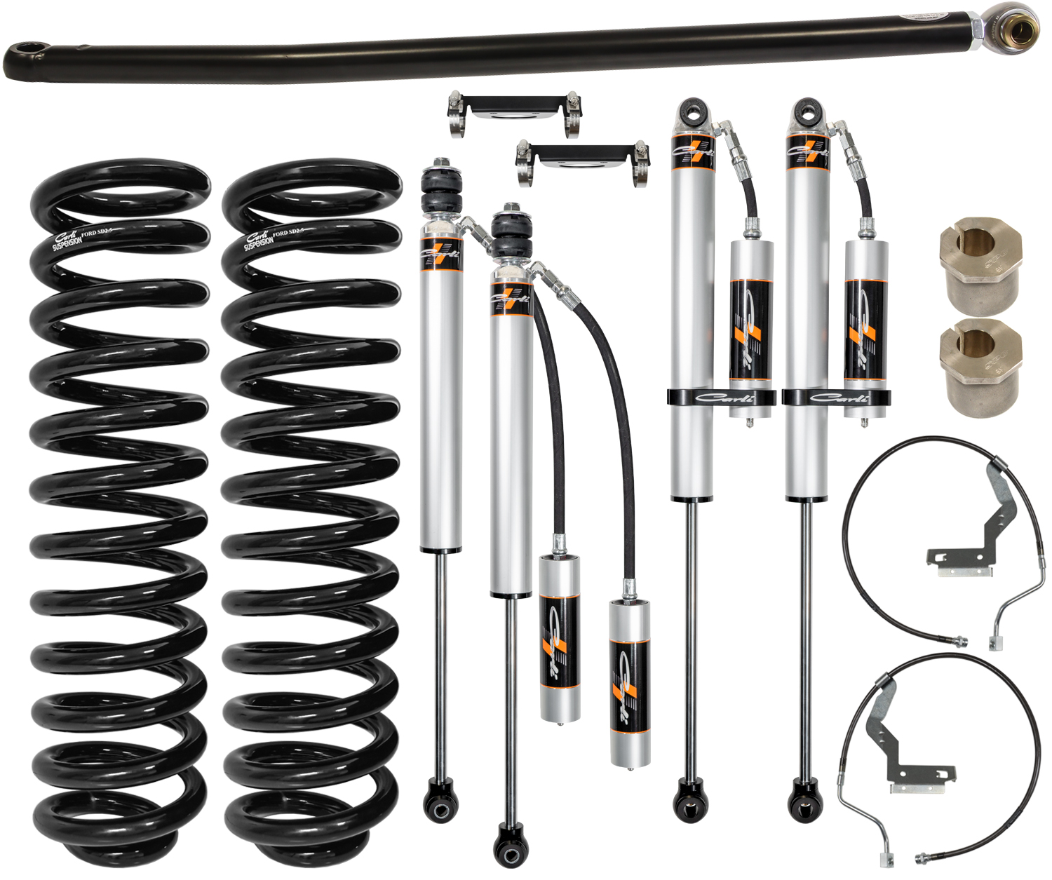 2.5" 2011-2016 Ford F250/F350 4wd (w/Diesel Engine) Backcountry System by Carli Suspension