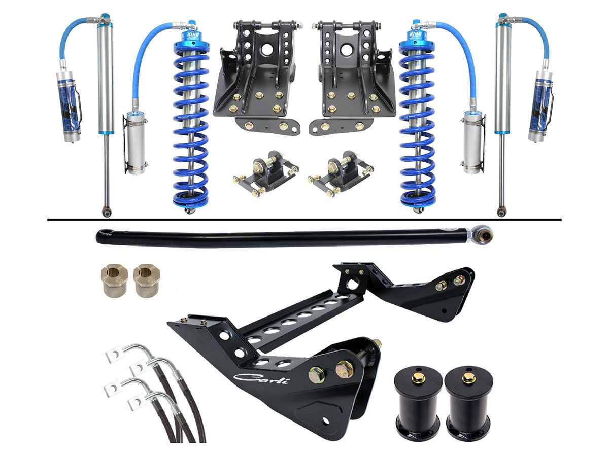 2008-2010 Ford F250 & F350 4x4 Diesel Carli 4.5 inch Coilover Lift System