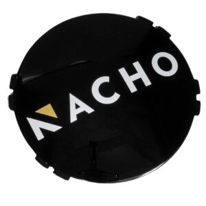 Nacho Offroad Technology Nacho Lighting Quatro Lens Cover - Black (Pair) - NAC13B