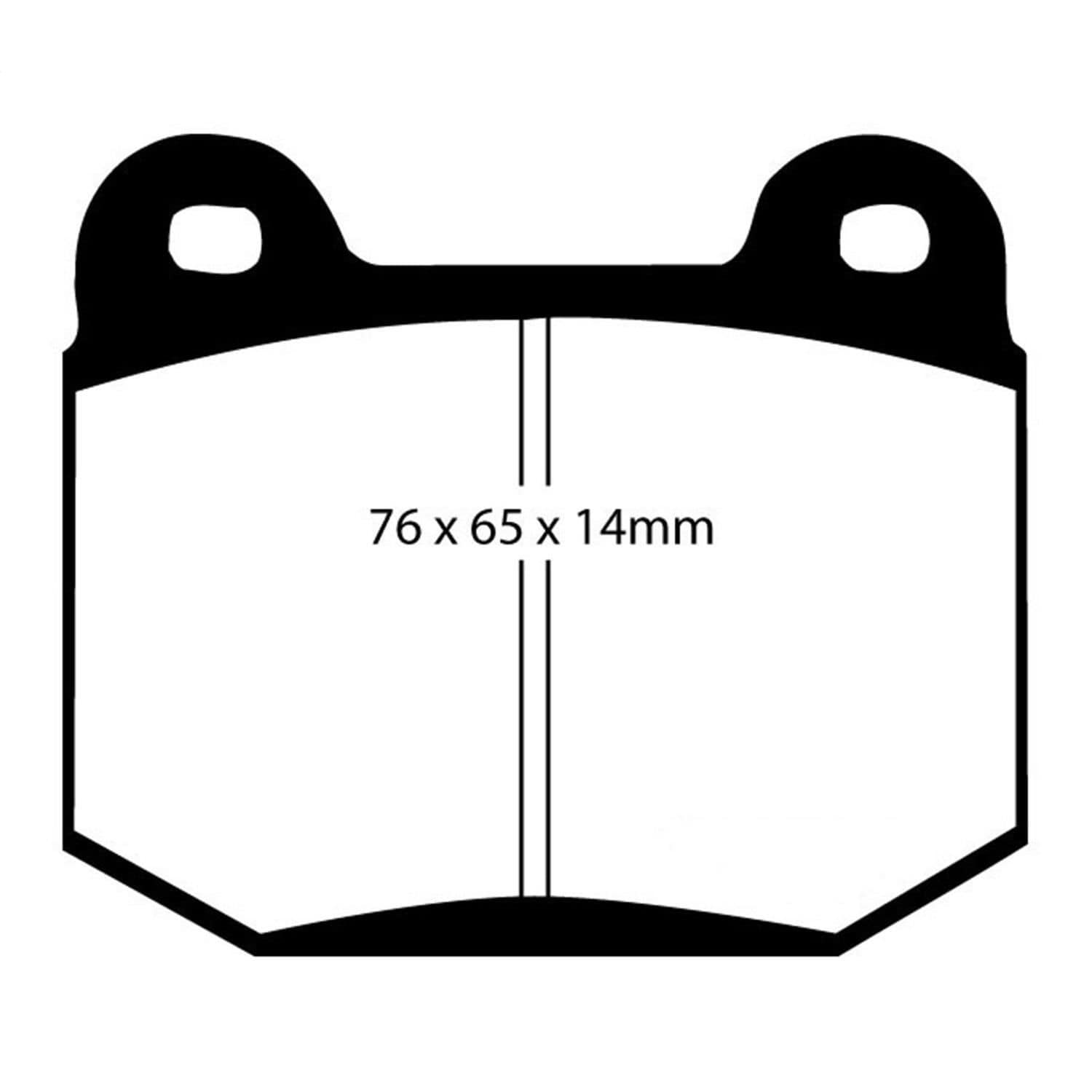 EBC Redstuff Low Dust Ceramic Performance Brake Pads DP31537C - Image 2