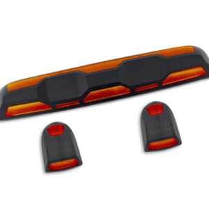 Recon Amber Lens Amber 2-Way Forward & Rear Facing LED Cab Lights 264158XAMHPAM