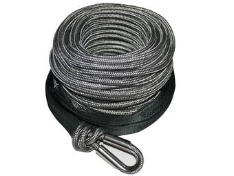Synthetic Rope 9.5mm x 75ft w/10ft Abrasion Sleeve - Image 3