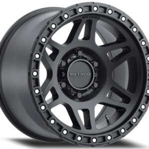 Method Race Wheels MR312 Matte Black w/ Simulated Beadlock 17x9 | 5x127 (MR31279050512N)