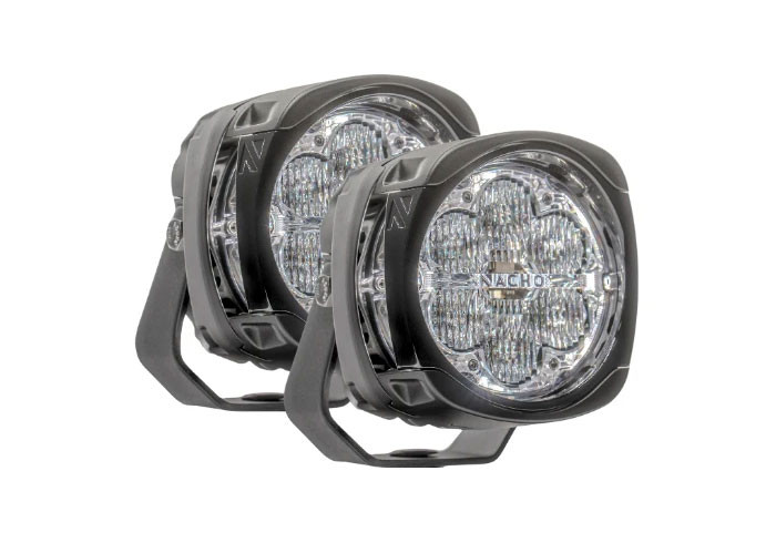 NACHO Quatro SAE LED Auxiliary Combo White Set PM461