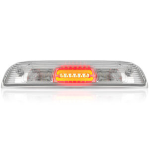 GMC & Chevy 14-18 Sierra & Silverado 1500 (3rd Gen) - Ultra High Power Red LED 3rd Brake Light Kit w/ Ultra High Power CREE XML White LED Cargo Lights - Clear Lens