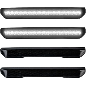 GMC 20-25 Sierra HD 2500/3500 (4th Gen) Fender Lenses (4-Piece Set) Ultra Bright LED Lights - Multiple Options