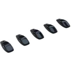 Recon 264346BKHPWH Smoked Lens 2-Way Facing White LED Cab Lights