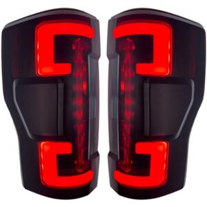 Recon Ford Super Duty 20-22 F250/350/450/550 Tail Lights OLED LED in Smoked