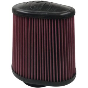 Air Filter For Intake Kits 75-5104 75-5053 Oiled Cotton Cleanable Red S B