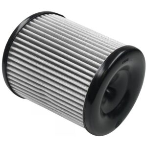 S&B Filters KF-1057D Air Filter For Intake Kits 75-5060, 75-5084 Dry Extendable White