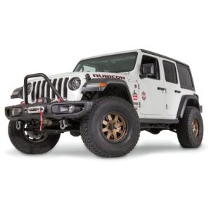 WARN 102346 Stinger Grille Guard Tube for 18-26 Jeep Wrangler JL & Gladiator JT with Factory Steel Bumper