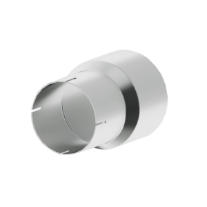 4 inch ID To 5 inch OD 7 inch Length Exhaust Pipe Adapter T409 Stainless Steel