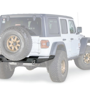 Warn Elite Rear Bumper Jeep JL With Tire Carrier Mount To Accept Tire Carrier Model 102410