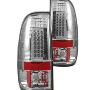 RECON LED Tail Lights Clear Lens for Ford Superduty F250HD | 350 | 450 | 550 | F150 97-07