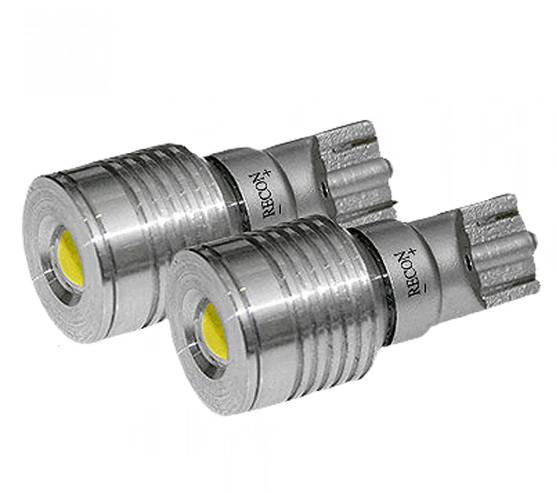 921 T-15 Bullet 3-Watt SMD Ultra High Power Magnified LED Bulbs White