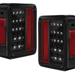 Jeep Wrangler JK 07-18 Ultra Bright LED Tail Lights - Multiple Lens