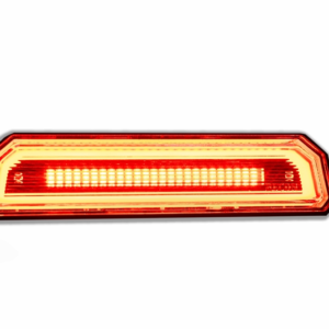 Recon Clear Lens Ultra High Power Red OLED 3rd Brake Light For 18-21 JL Wrangler