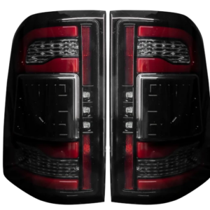 2019-2023 Ram 1500 Recon Smoked/Black OLED Tail Lights - Factory LED | 264338LEDBKX