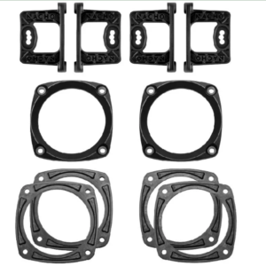 NACHO Quatro Flush Mount - Pair - Fits Any Model Quatro - Not sold with Lights