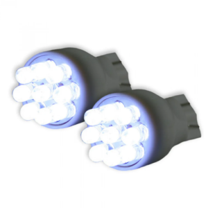 921 T-15 Wedge Style Unidirectional 9 LED Bulbs in White