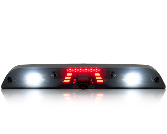 Ford Super Duty F250/350/450/550 17-22 3rd Brake Light - Fits Models with Cargo Bed Camera - CREE XML LEDs in Smoked Lens