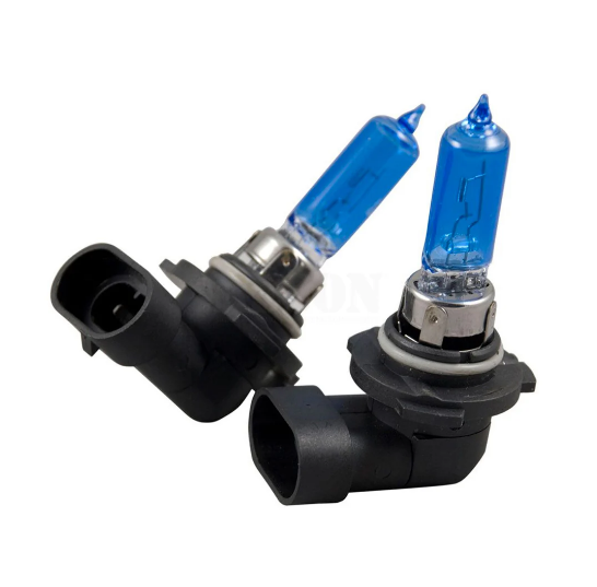 9005 12V 65W Headlight Bulbs in Platinum Blue