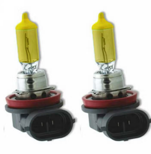 Recon 9006 12V 55W (2,600 KELVIN) HEAD LIGHT / FOG LIGHT BULBS in SOLAR YELLOW - 2649006SY
