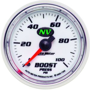 GAUGE BOOST 2 1/16 IN 100PSI MECHANICAL NV