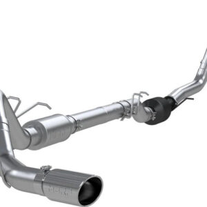 MBRP XP Series - 4 Inch - T409 SS - Turbo Back Single Side Exit Exhaust (Factory CAT) - 2003-2007 Ford F-350/450/550 6.0L Powerstroke S6240409