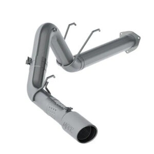 2017-2026 Ford F250 & F350 6.7L MBRP Black Series Single Exit Aluminized 4in Exhaust System | S6289AL
