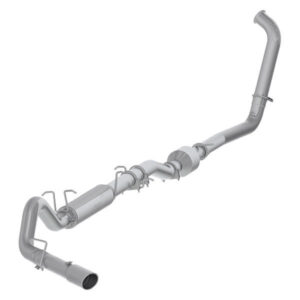 Aluminized Steel 4" Turbo Back Single Side Exit (Retains Factory Cat)