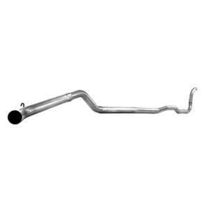 MBRP 4" Turbo Back, Single Side (4WD only), no Muffler, AL, 1988-1993 2500/3500 Cummins (All excl. EC/LB)