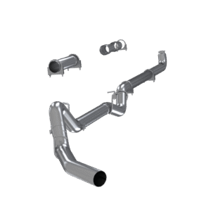 4 Inch Single Side Aluminized Steel No Muffler For 01-07 Silverado/Sierra 2500/3500 Duramax Classic Extended/Crew Cab MBRP