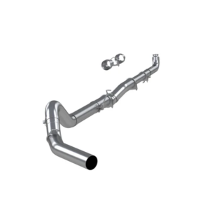 MBRP Exhaust 5in. Down Pipe Back; Single Side; No Muffler; AL S60200PLM