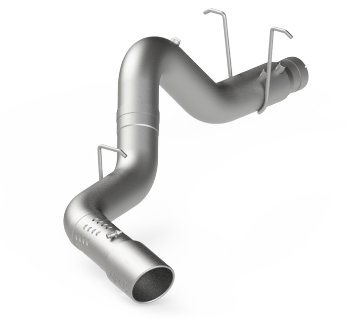 MBRP 5 Inch Filter Back Single Side Aluminized Steel For 11-19 Silverado/Sierra 2500/3500 Duramax