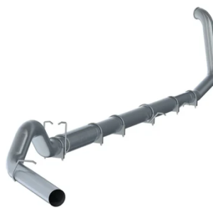 MBRP 5-Inch Armor Lite Turbo-Back Muffler Delete Single Exhaust System; Side Exit