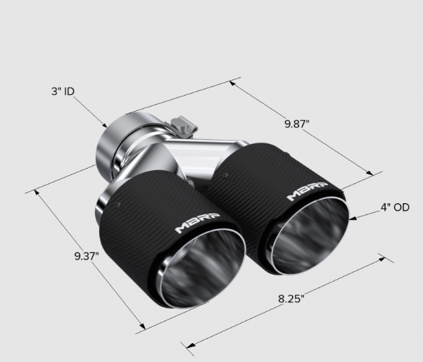 MBRP MBRP Carbon Fiber Tip - Image 3