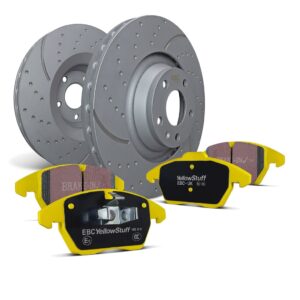 EBC Brakes S5KF1155 S5 Kits Yellowstuff And GD Rotors